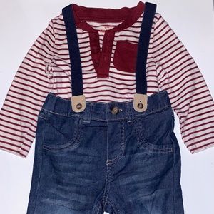 Two Piece Suspenders Set